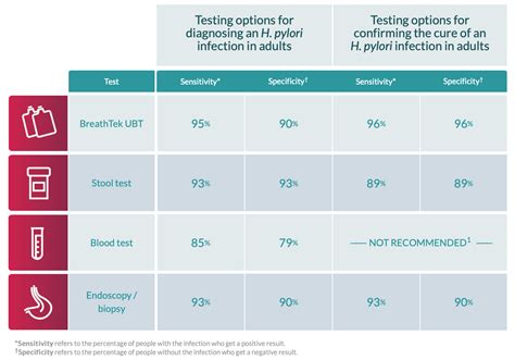 h pylori test results interpretation